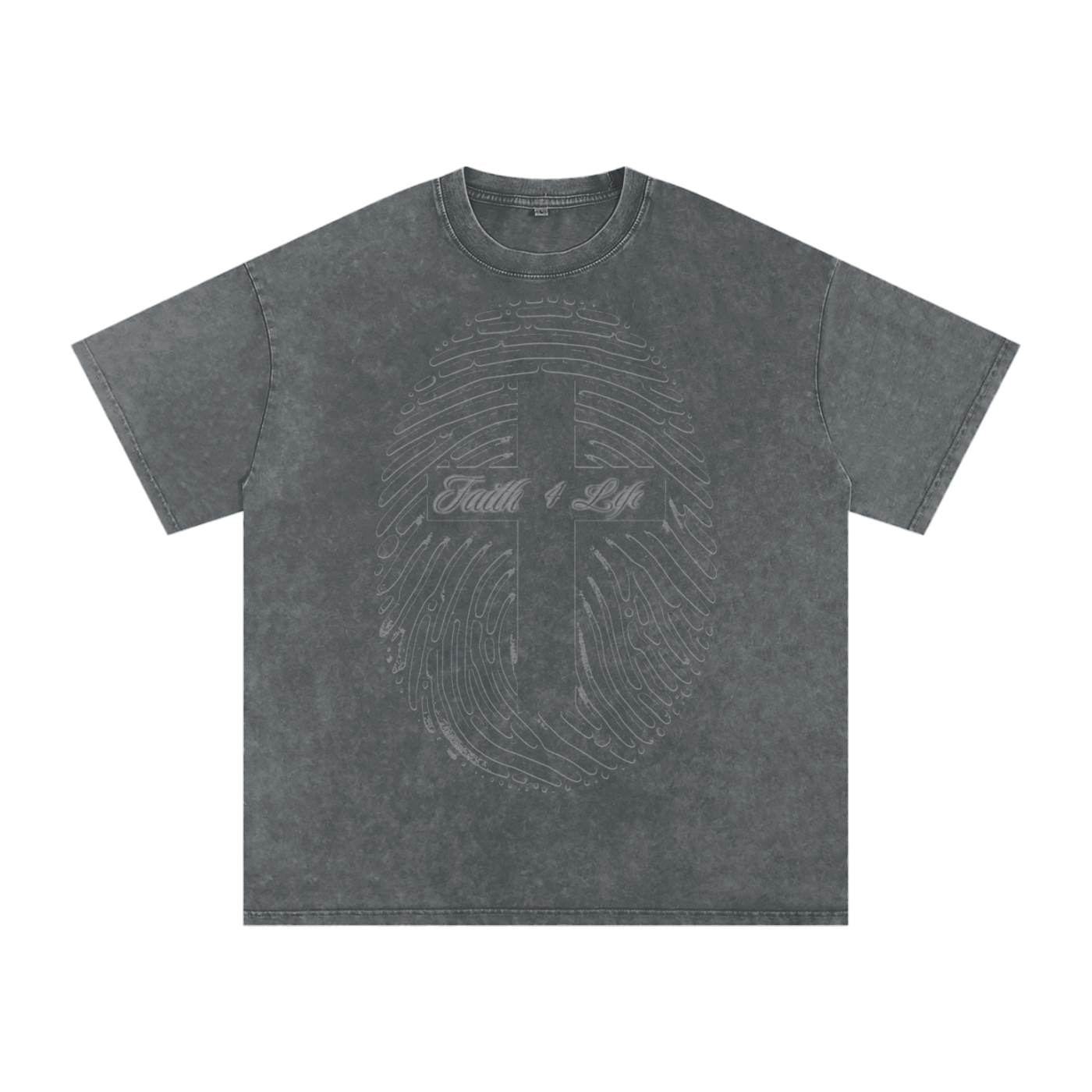 Acid Wash Oversize T-Shirt - 250 GSM