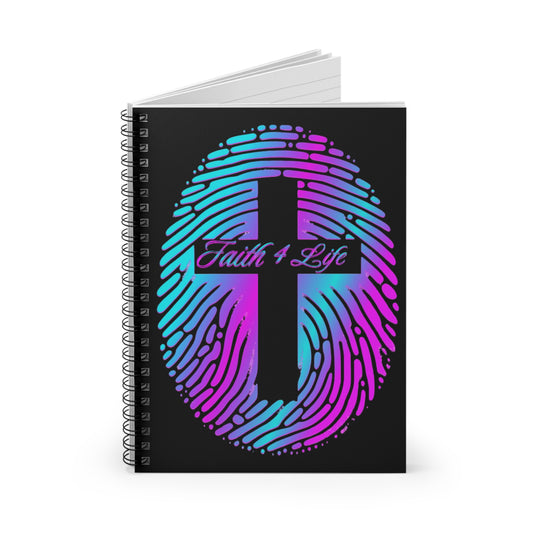 Spiral Notebook - Faith and Life Inspiration, Faith Notebook, Christian Journal, Inspirational Gifts, Spiritual Planner