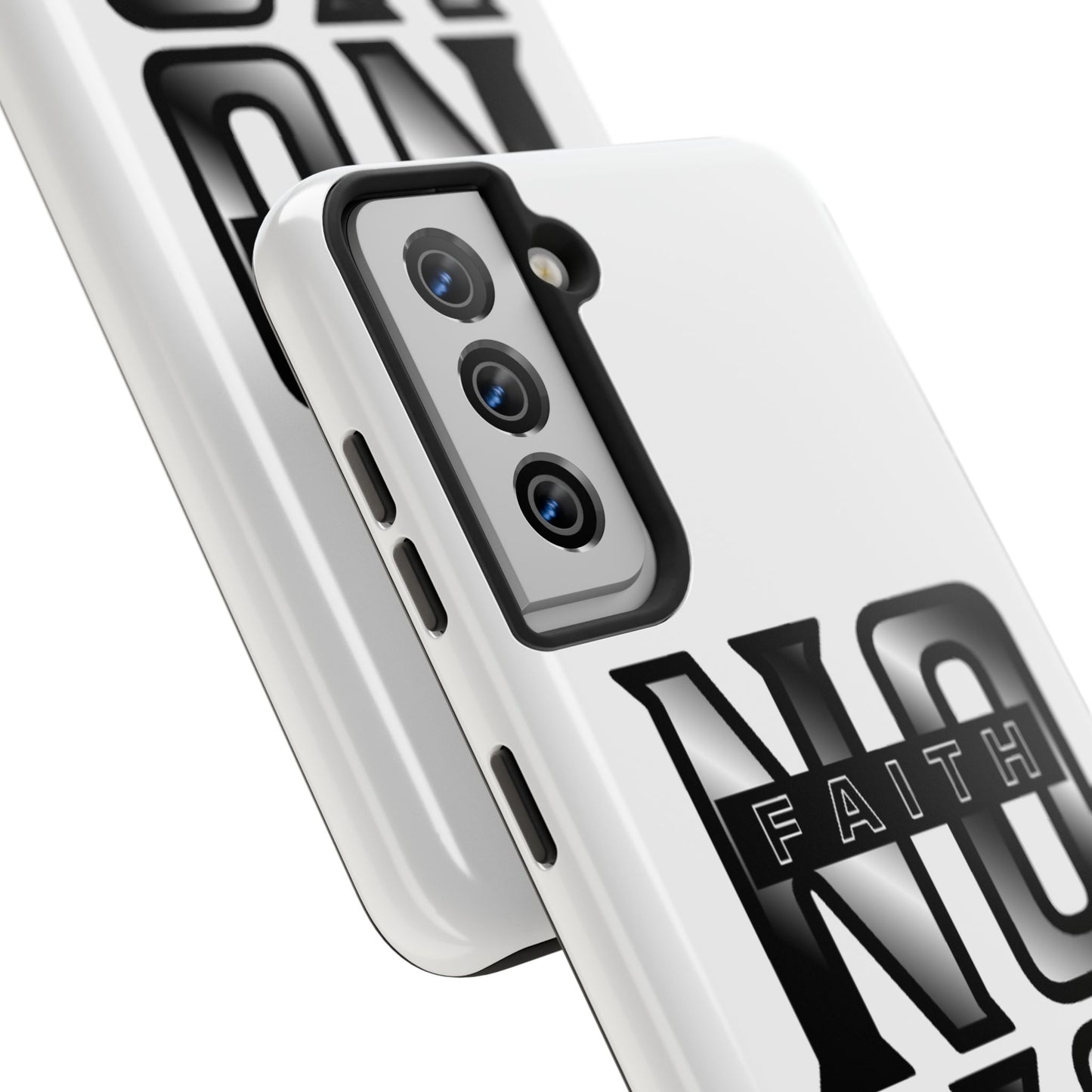Faith No Victory Tough Phone Cases | Motivational Accessories, Unique Gift Ideas, Durable Phone Covers, Modern Design, Everyday Essentials