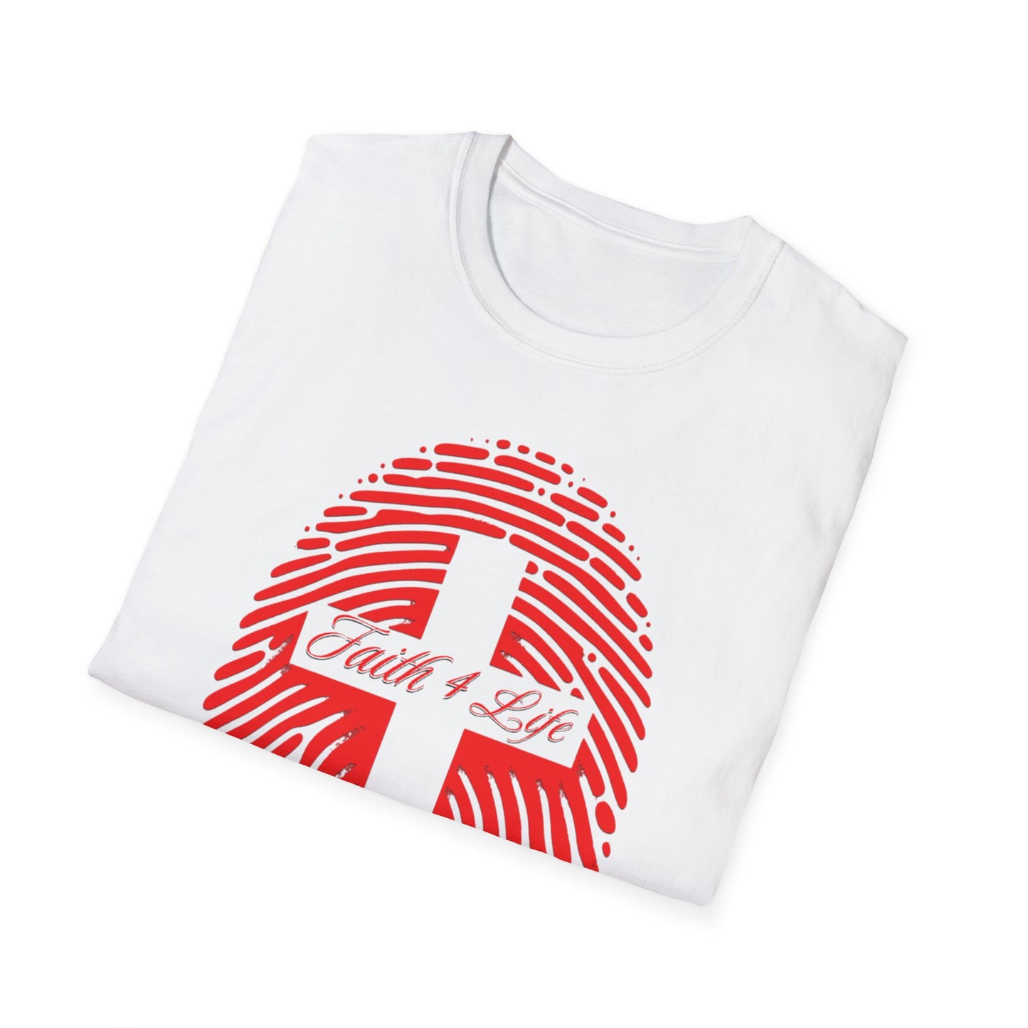 Faith & Life Cross Unisex T-Shirt | Inspirational Tee | Perfect for Faith Events, Gift for God Lovers, Casual Wear, Church Gatherings
