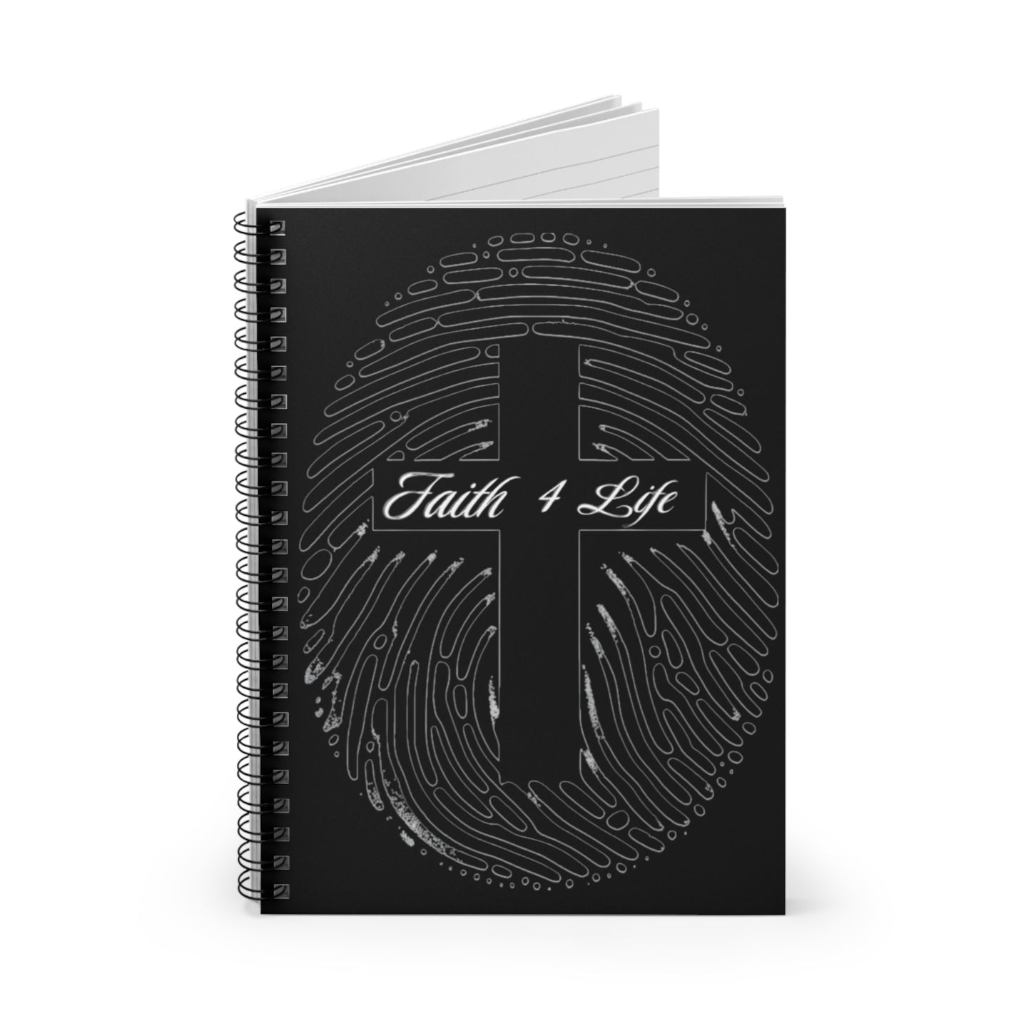 Faith-Inspired Spiral Notebook | Christian Journal, Gift for Believers, Faithful Writing, Inspirational Stationery, Bible Study Notebook