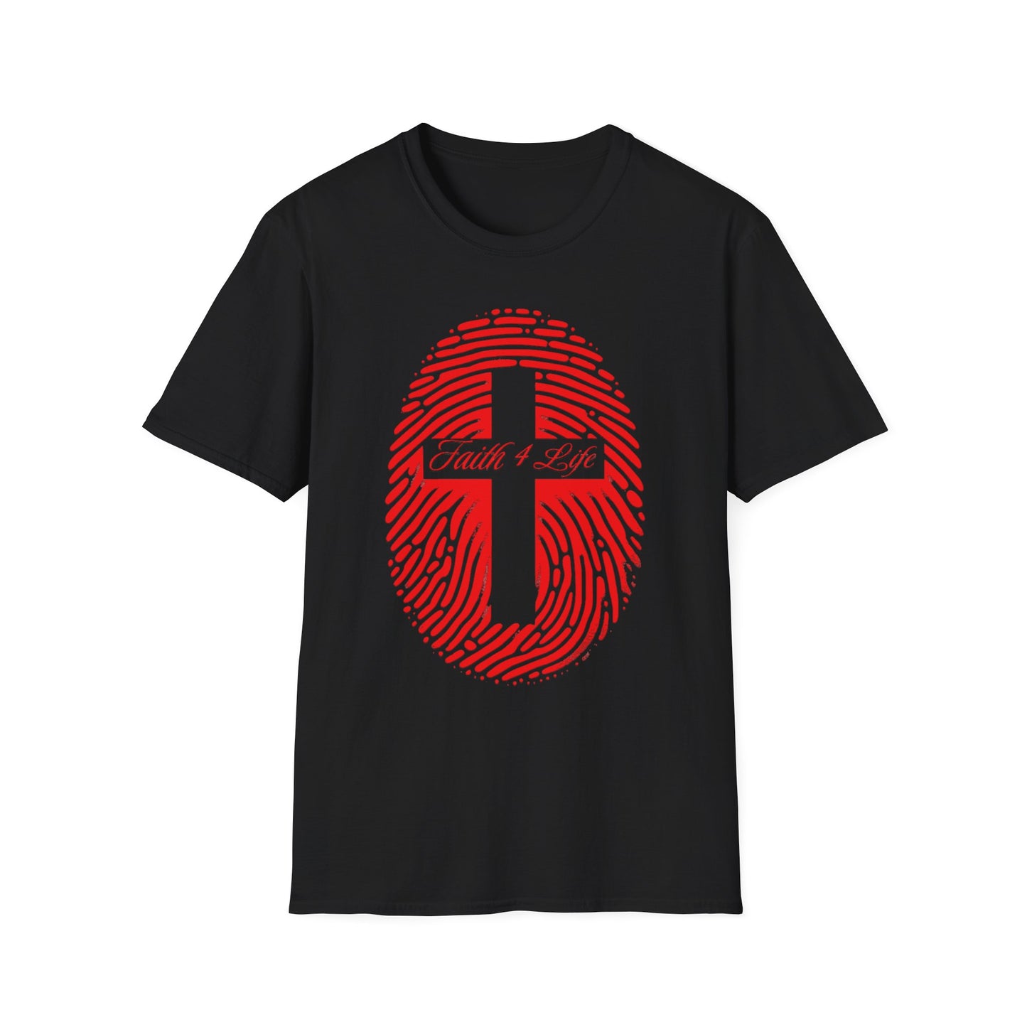 Faith & Life Cross Unisex T-Shirt | Inspirational Tee | Perfect for Faith Events, Gift for God Lovers, Casual Wear, Church Gatherings