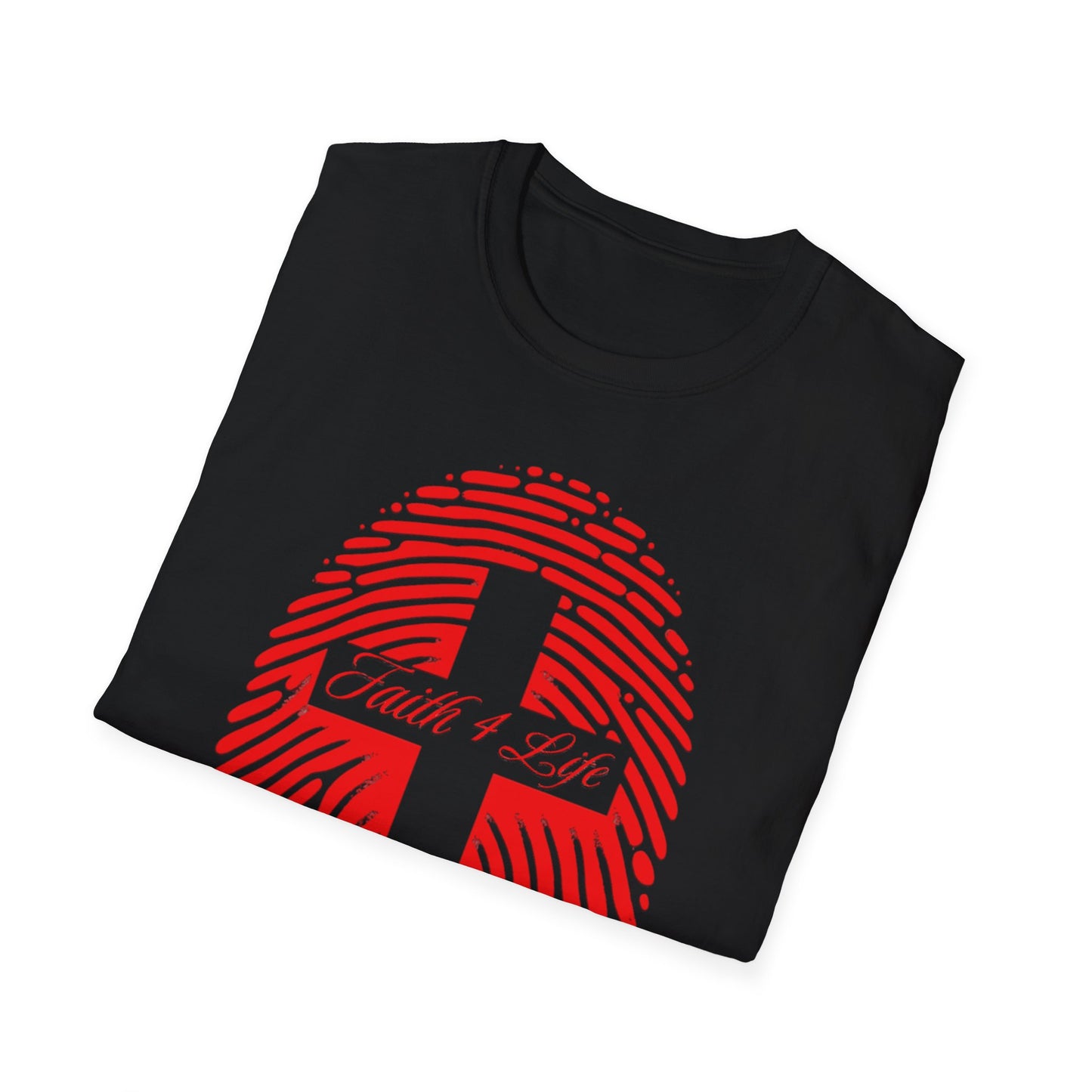 Faith & Life Cross Unisex T-Shirt | Inspirational Tee | Perfect for Faith Events, Gift for God Lovers, Casual Wear, Church Gatherings