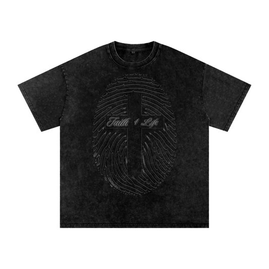 Acid Wash Oversize T-Shirt - 250 GSM