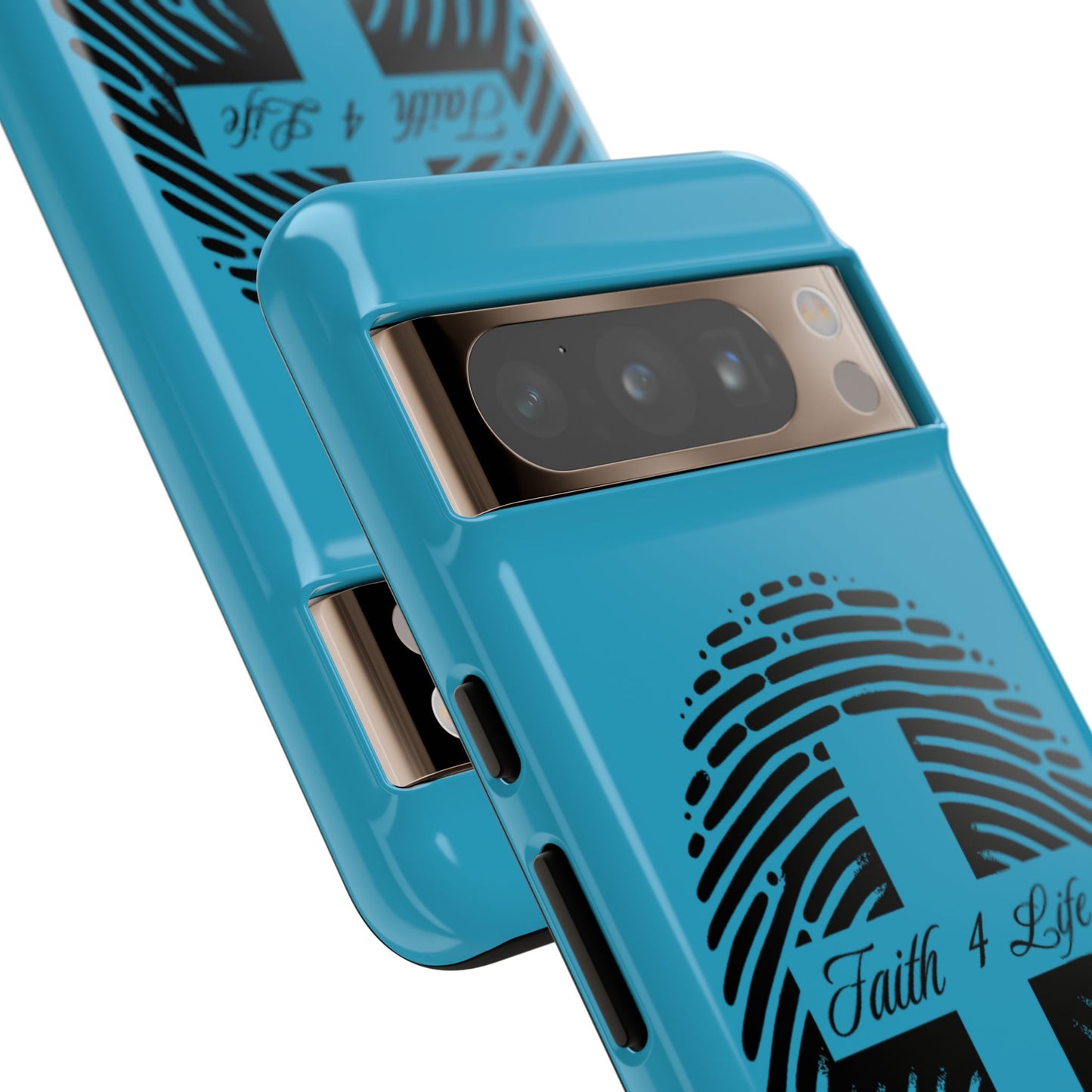 Faith-Inspired Tough Case for Phone, Cross Fingerprint Design, Durable Phone Case, Gift for Believers, Religious Accessory, Christian [...]