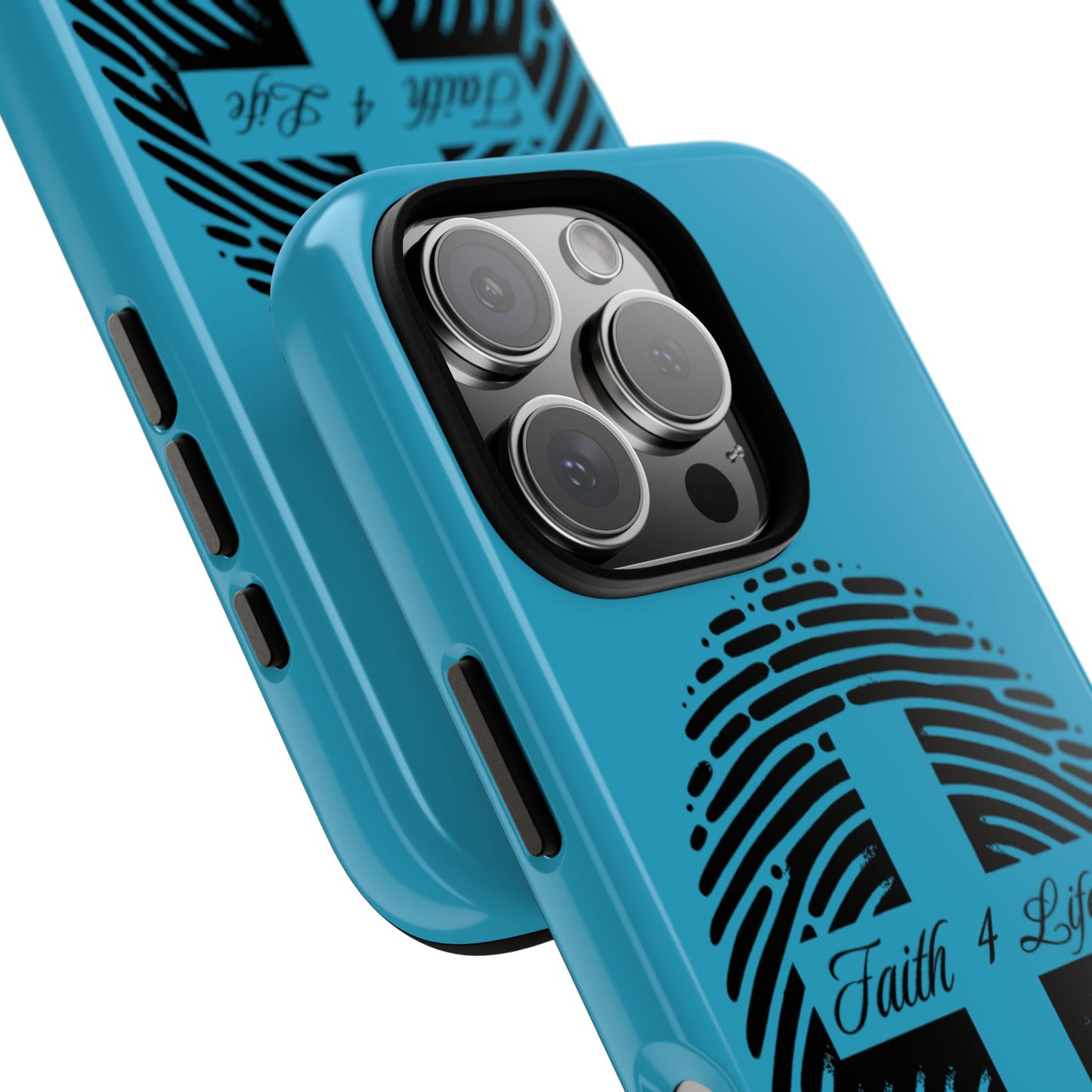 Faith-Inspired Tough Case for Phone, Cross Fingerprint Design, Durable Phone Case, Gift for Believers, Religious Accessory, Christian [...]