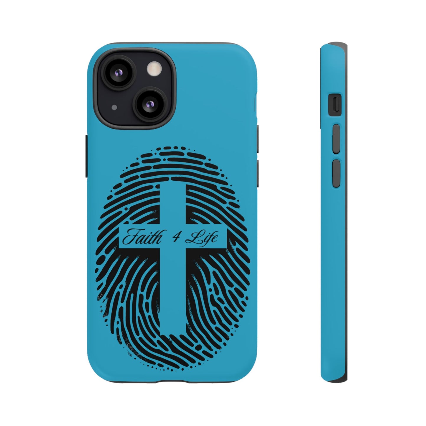 Faith-Inspired Tough Case for Phone, Cross Fingerprint Design, Durable Phone Case, Gift for Believers, Religious Accessory, Christian [...]