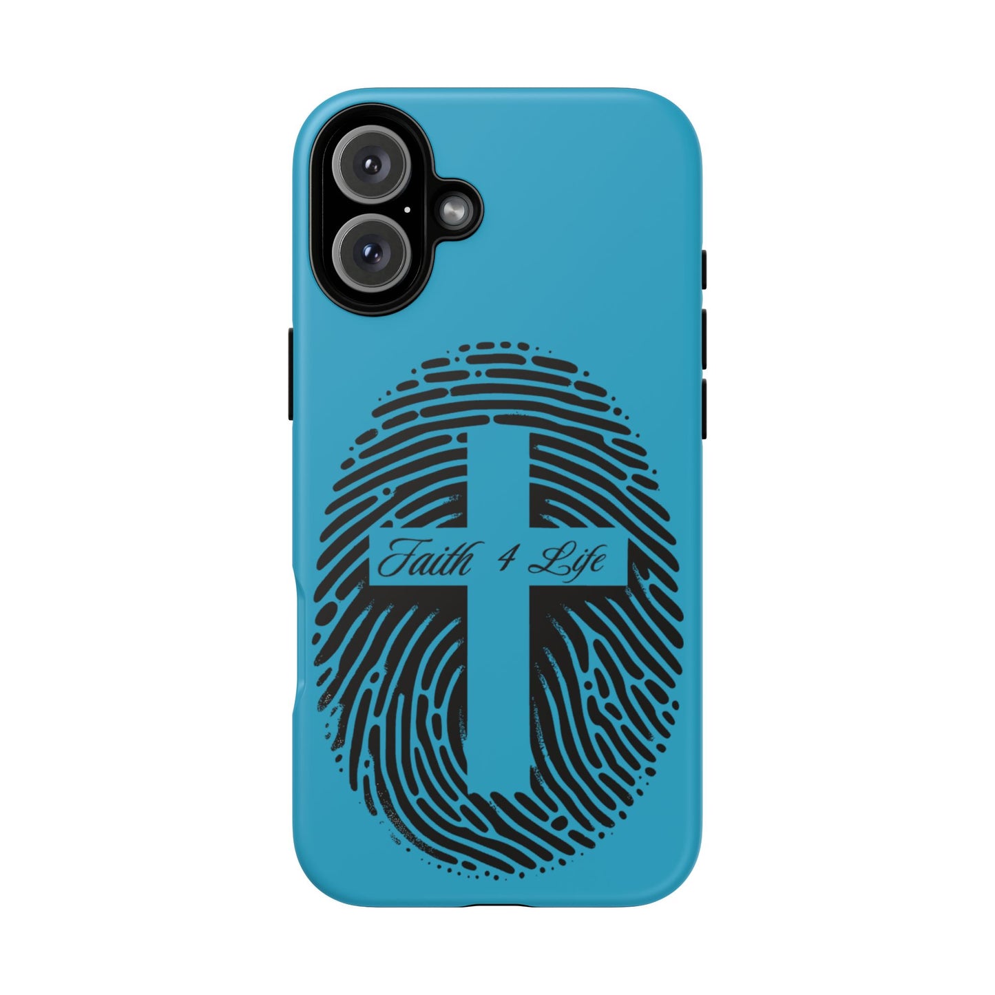 Faith-Inspired Tough Case for Phone, Cross Fingerprint Design, Durable Phone Case, Gift for Believers, Religious Accessory, Christian [...]
