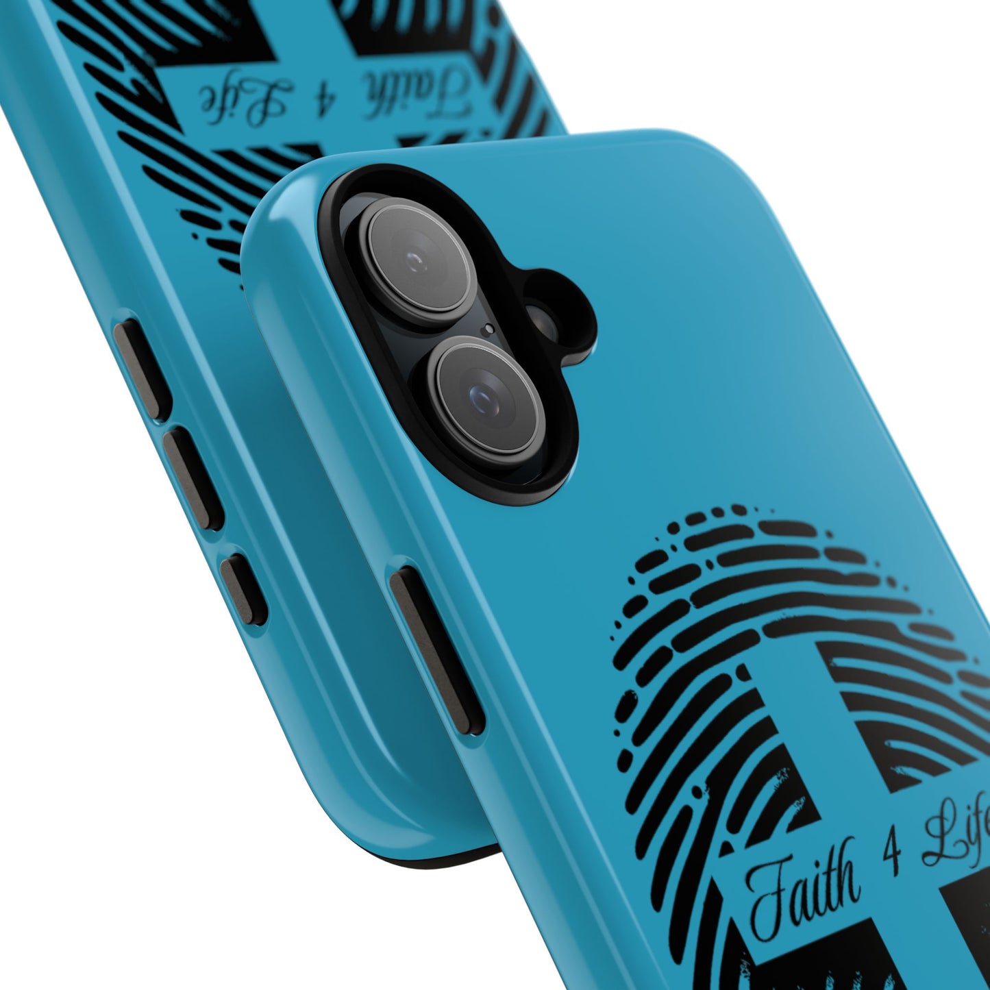 Faith-Inspired Tough Case for Phone, Cross Fingerprint Design, Durable Phone Case, Gift for Believers, Religious Accessory, Christian [...]