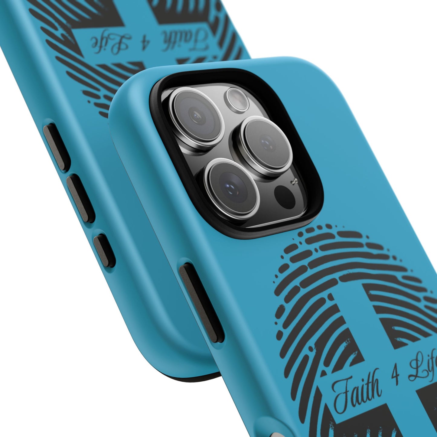Faith-Inspired Tough Case for Phone, Cross Fingerprint Design, Durable Phone Case, Gift for Believers, Religious Accessory, Christian [...]