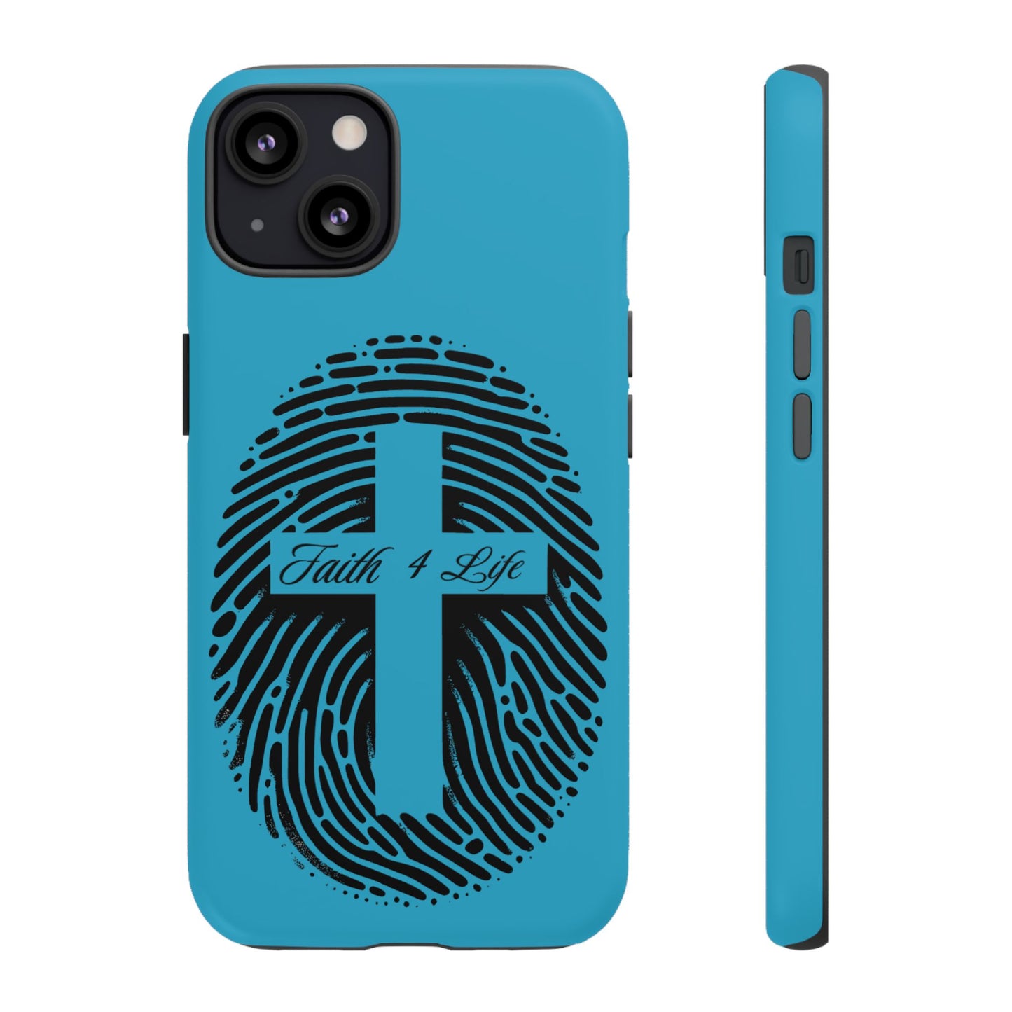 Faith-Inspired Tough Case for Phone, Cross Fingerprint Design, Durable Phone Case, Gift for Believers, Religious Accessory, Christian [...]