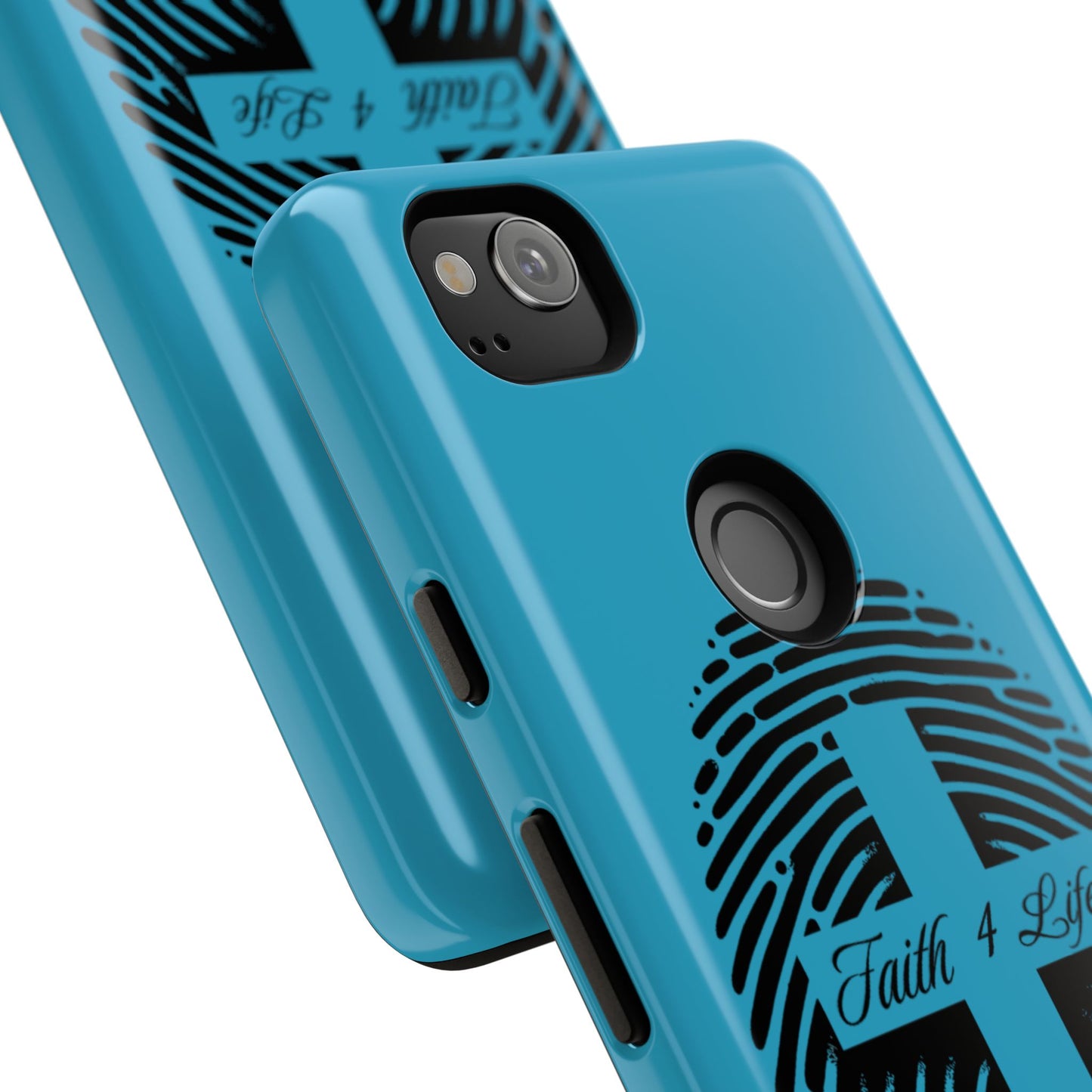 Faith-Inspired Tough Case for Phone, Cross Fingerprint Design, Durable Phone Case, Gift for Believers, Religious Accessory, Christian [...]