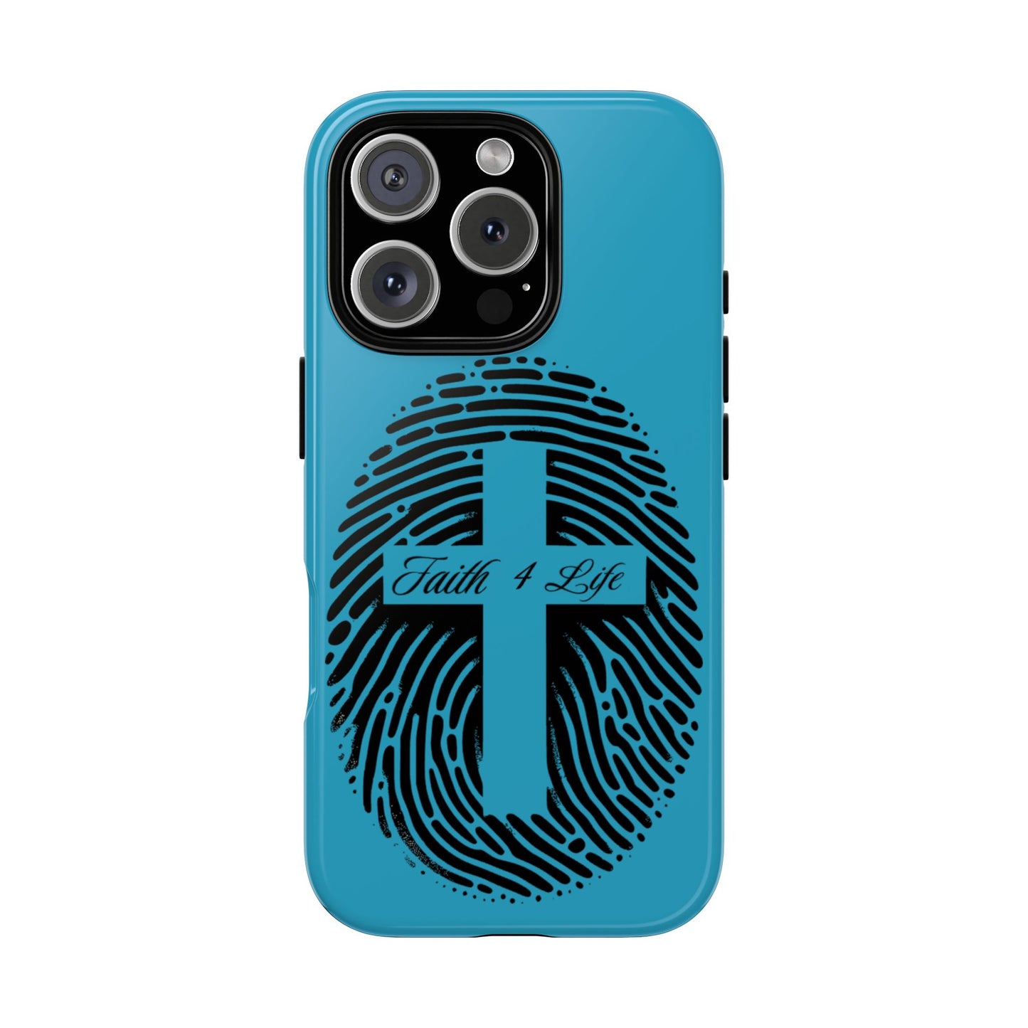Faith-Inspired Tough Case for Phone, Cross Fingerprint Design, Durable Phone Case, Gift for Believers, Religious Accessory, Christian [...]