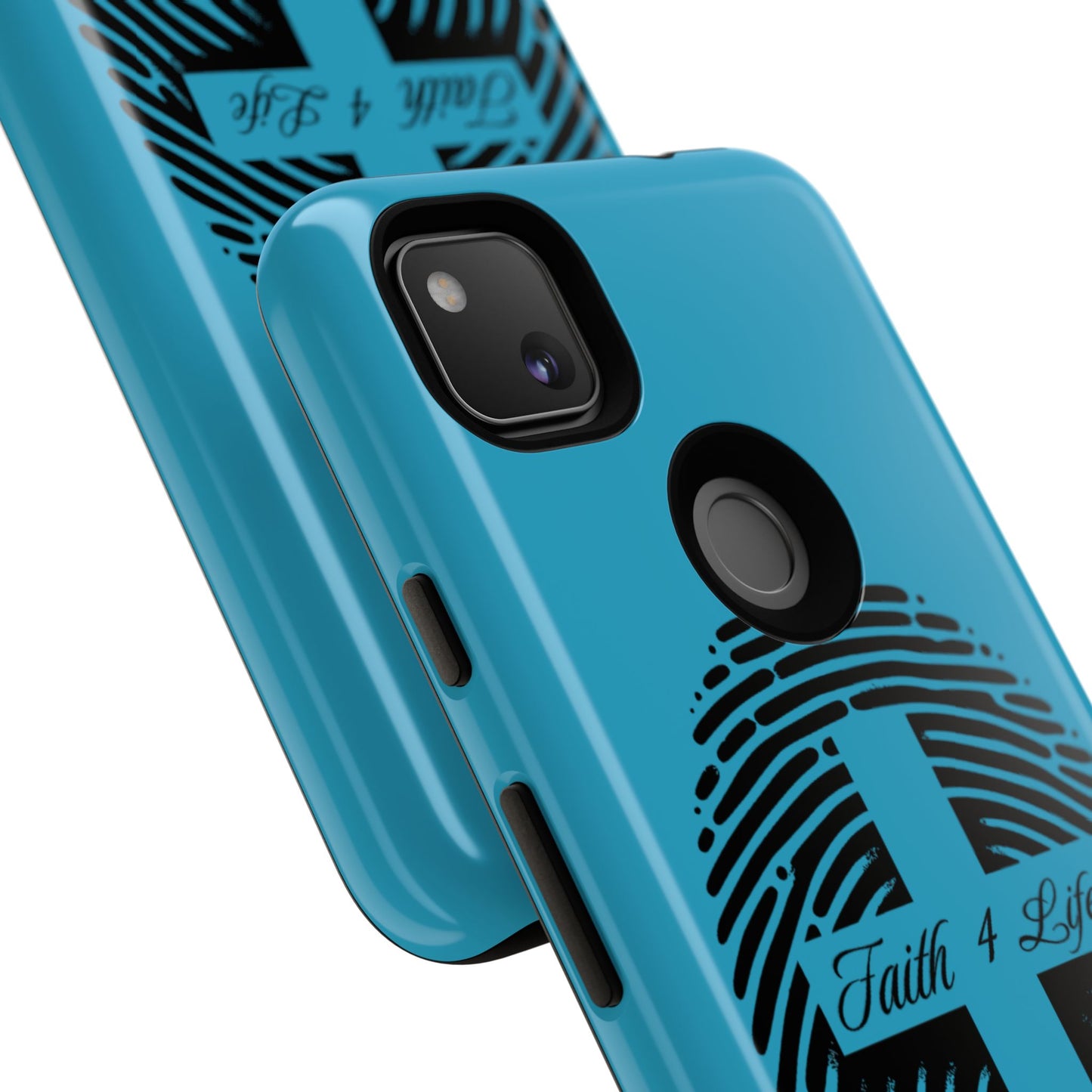 Faith-Inspired Tough Case for Phone, Cross Fingerprint Design, Durable Phone Case, Gift for Believers, Religious Accessory, Christian [...]