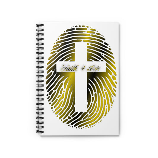 Faith 4 Life Spiral Notebook - A Christian's Journal for Inspiration, Writing, and Prayer, Ideal for Gifts, Religious Occasions, [...]