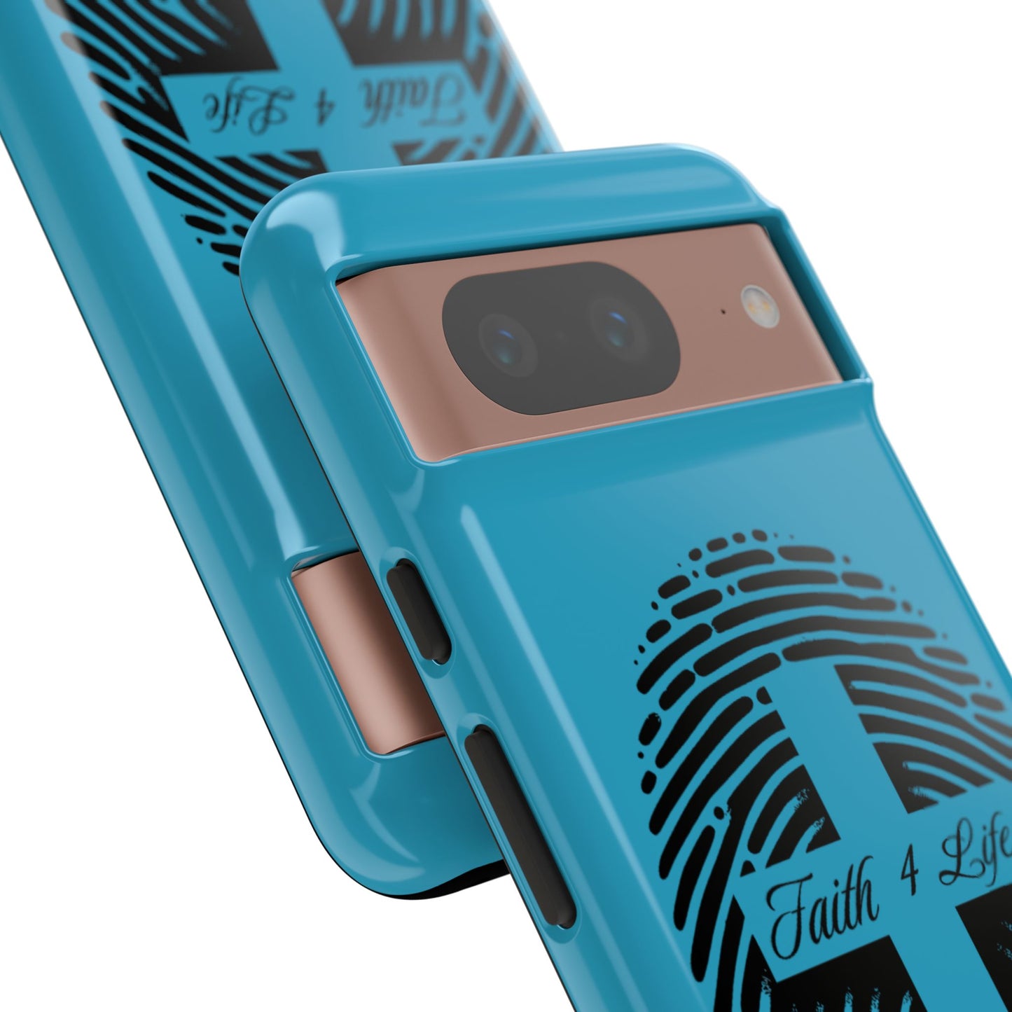 Faith-Inspired Tough Case for Phone, Cross Fingerprint Design, Durable Phone Case, Gift for Believers, Religious Accessory, Christian [...]