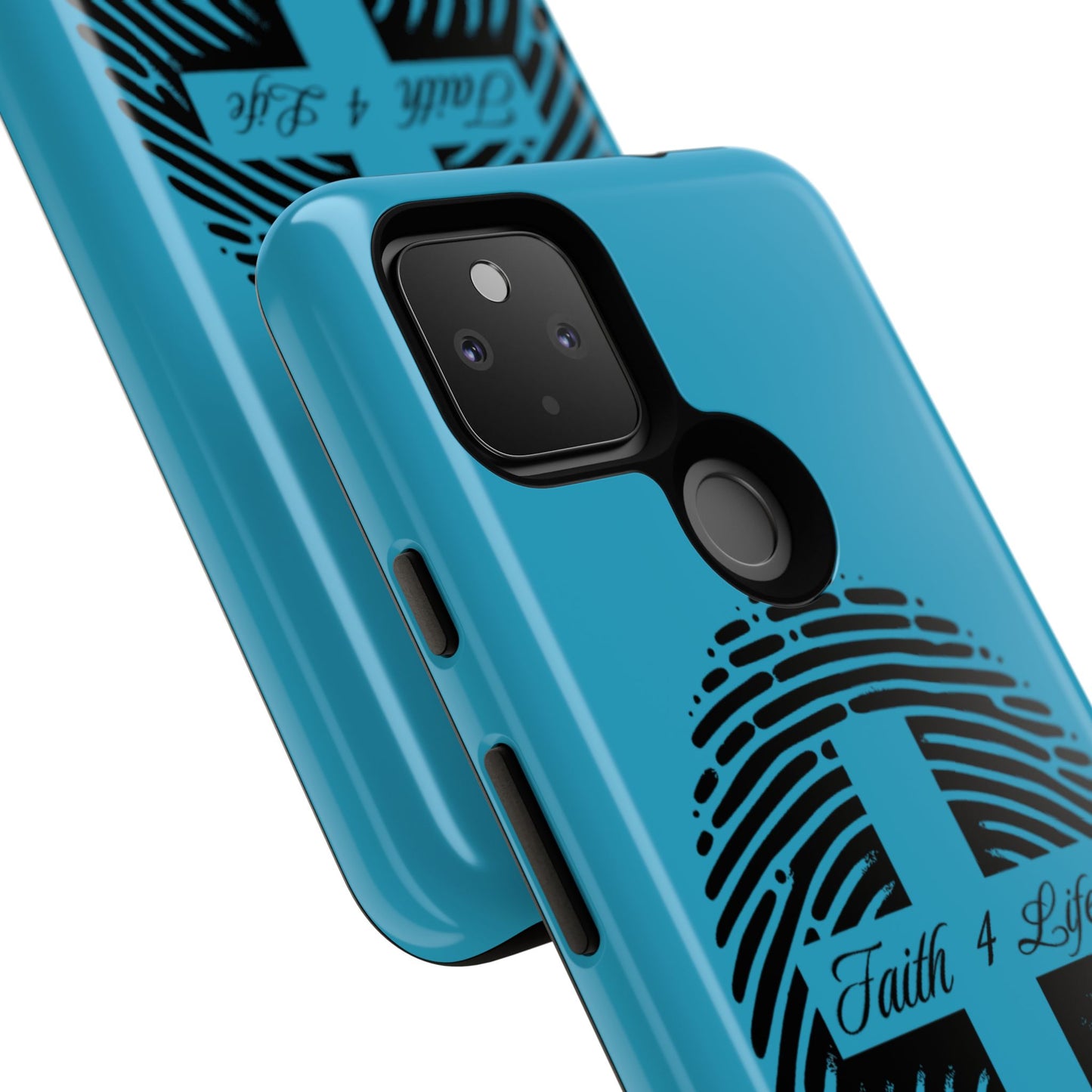 Faith-Inspired Tough Case for Phone, Cross Fingerprint Design, Durable Phone Case, Gift for Believers, Religious Accessory, Christian [...]
