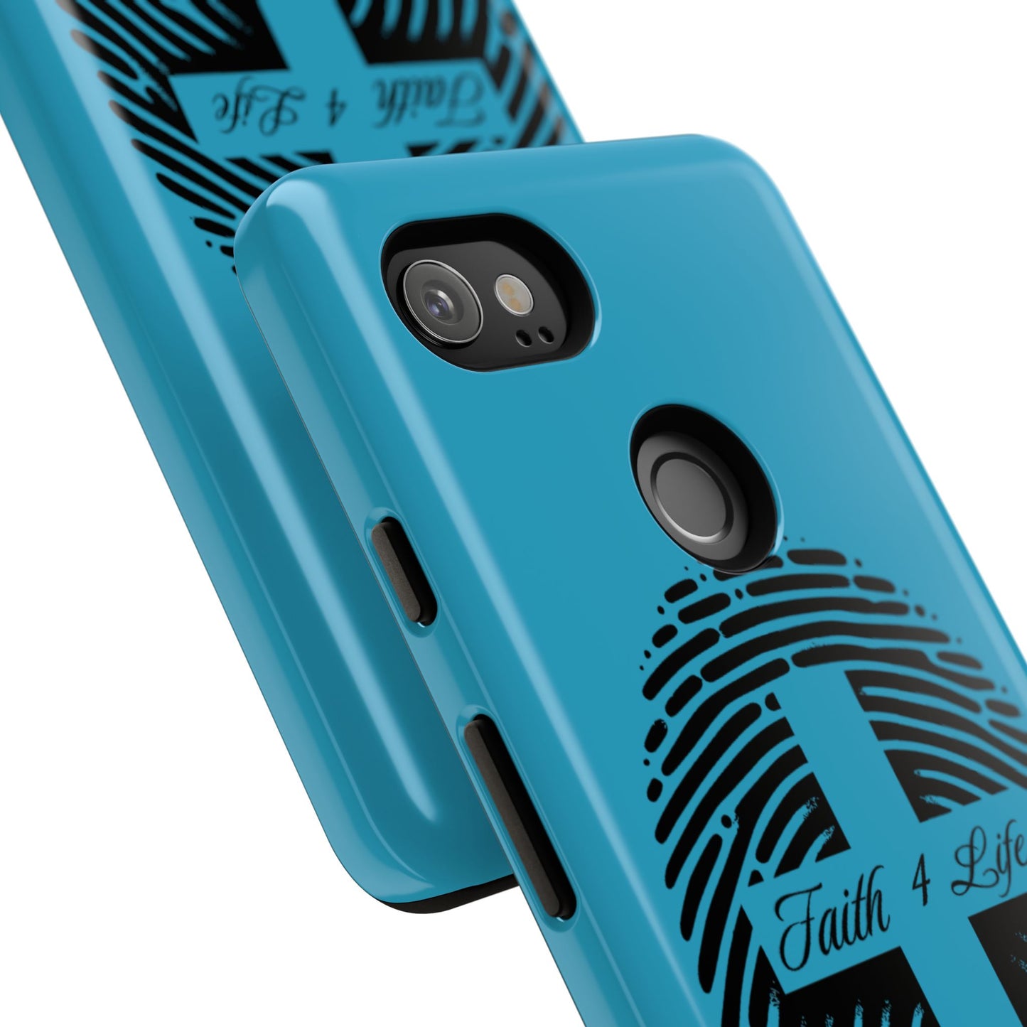 Faith-Inspired Tough Case for Phone, Cross Fingerprint Design, Durable Phone Case, Gift for Believers, Religious Accessory, Christian [...]