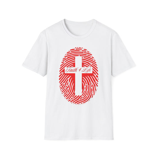 Faith & Life Cross Unisex T-Shirt | Inspirational Tee | Perfect for Faith Events, Gift for God Lovers, Casual Wear, Church Gatherings