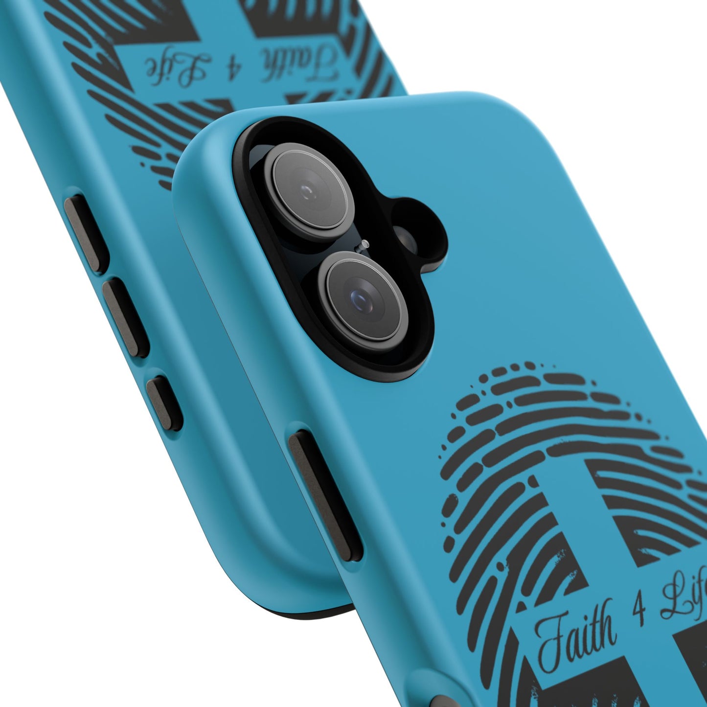 Faith-Inspired Tough Case for Phone, Cross Fingerprint Design, Durable Phone Case, Gift for Believers, Religious Accessory, Christian [...]