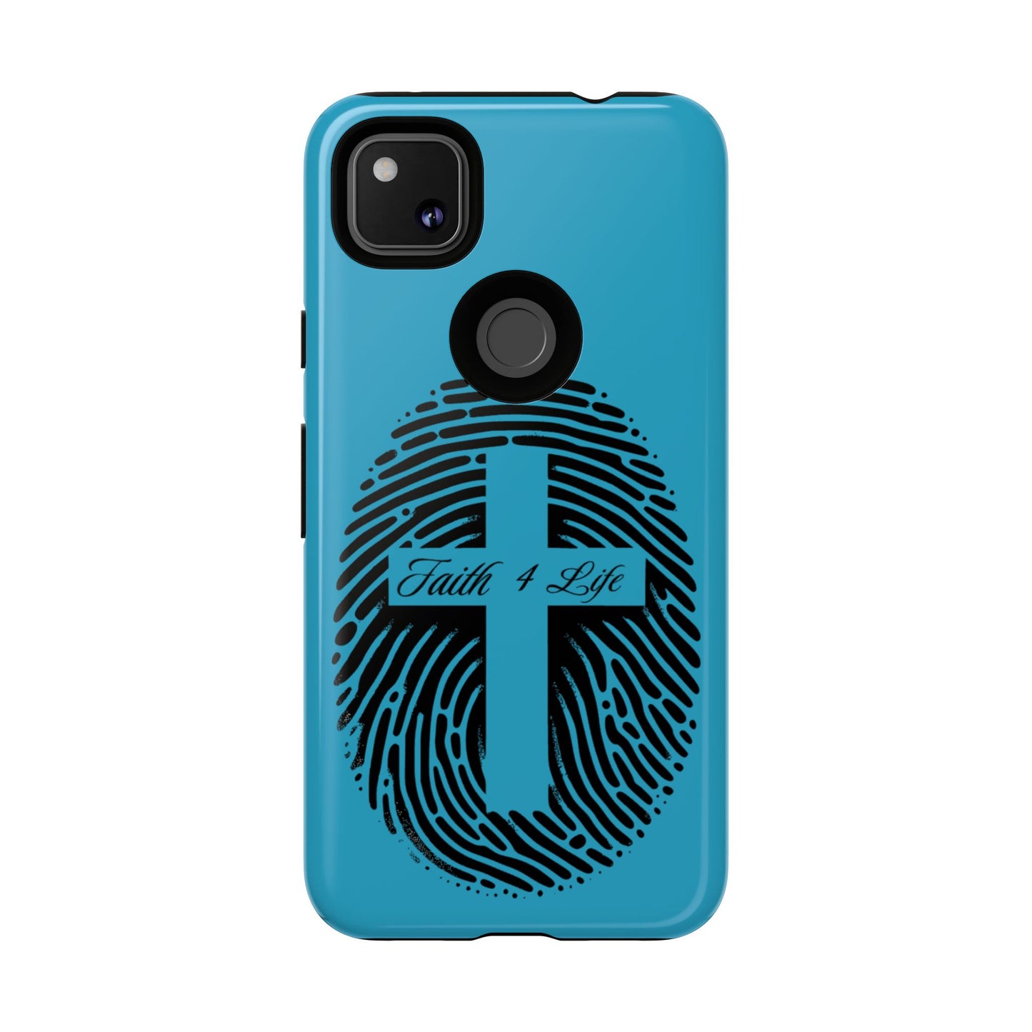 Faith-Inspired Tough Case for Phone, Cross Fingerprint Design, Durable Phone Case, Gift for Believers, Religious Accessory, Christian [...]