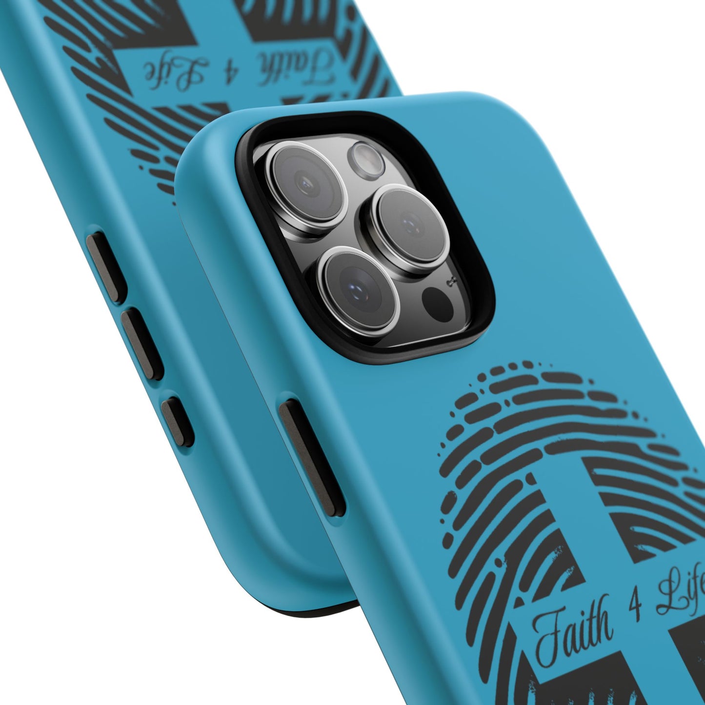 Faith-Inspired Tough Case for Phone, Cross Fingerprint Design, Durable Phone Case, Gift for Believers, Religious Accessory, Christian [...]
