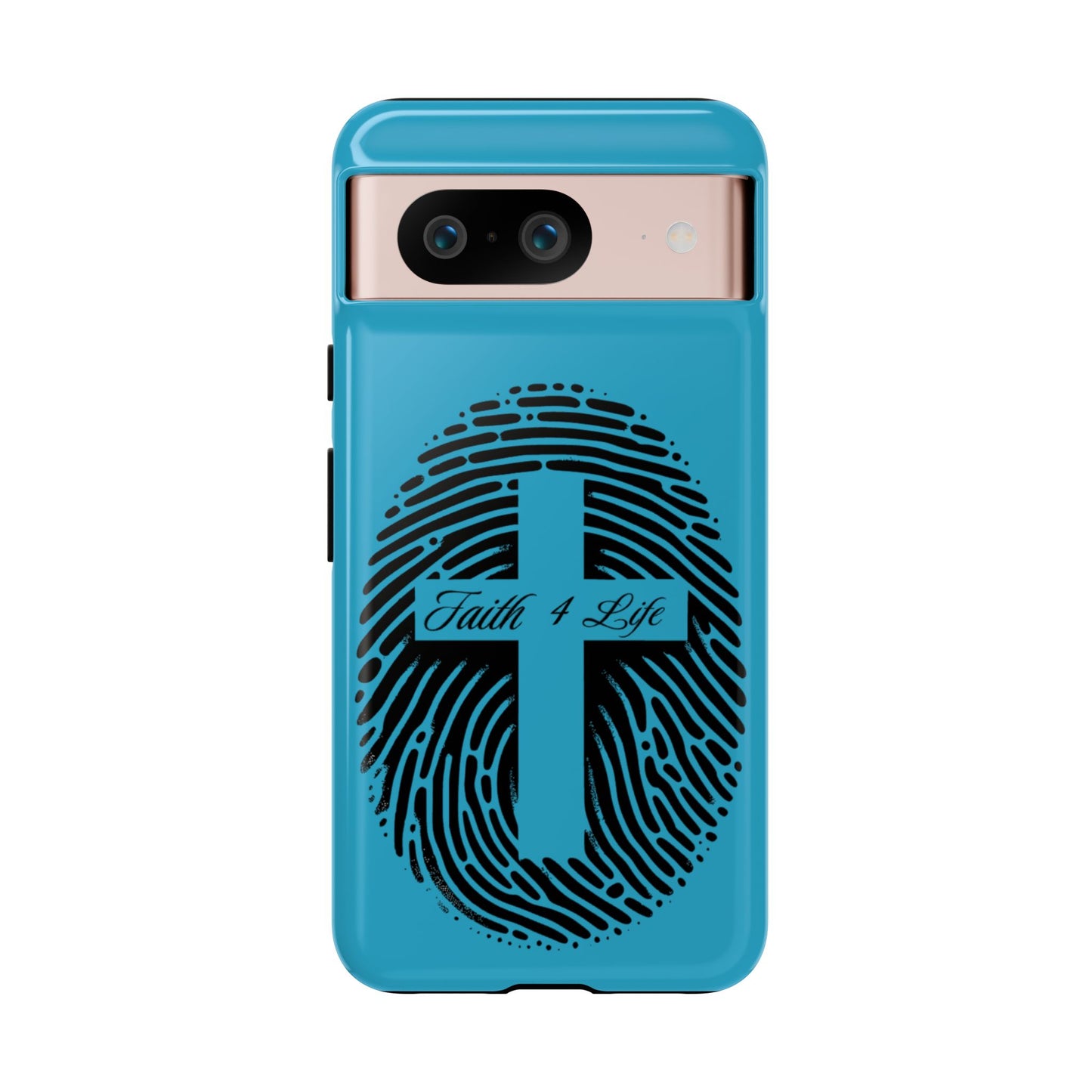 Faith-Inspired Tough Case for Phone, Cross Fingerprint Design, Durable Phone Case, Gift for Believers, Religious Accessory, Christian [...]