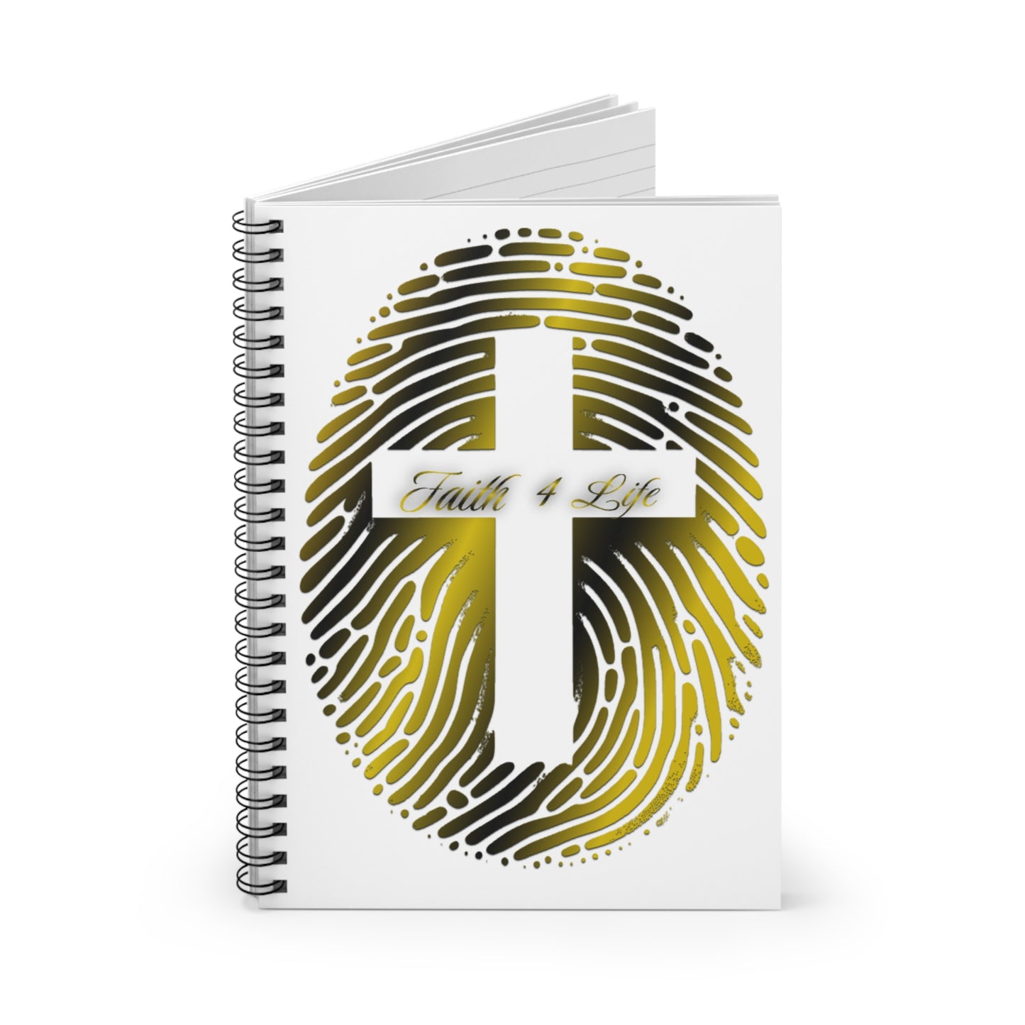 Faith 4 Life Spiral Notebook - A Christian's Journal for Inspiration, Writing, and Prayer, Ideal for Gifts, Religious Occasions, [...]