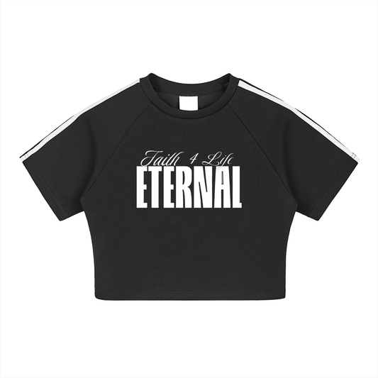 Taped Cooling Performance Crop Top