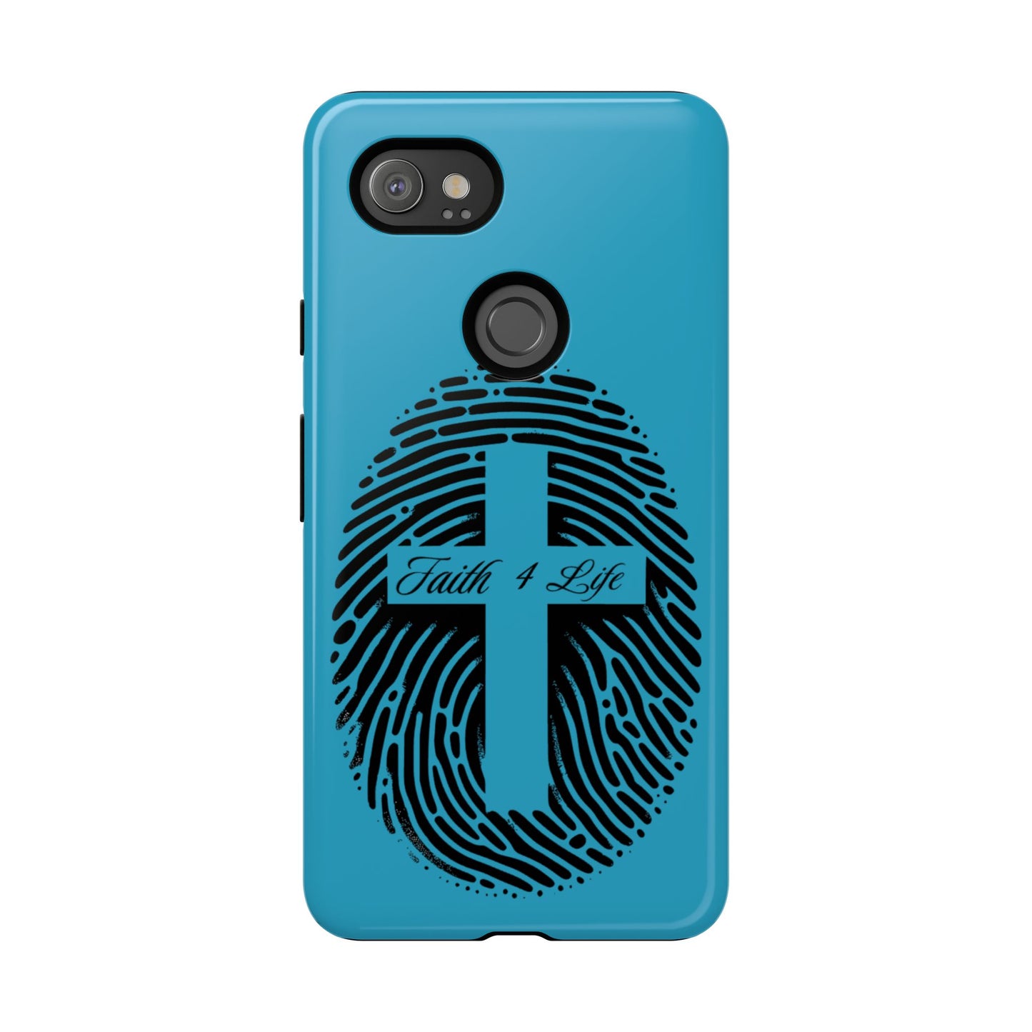 Faith-Inspired Tough Case for Phone, Cross Fingerprint Design, Durable Phone Case, Gift for Believers, Religious Accessory, Christian [...]