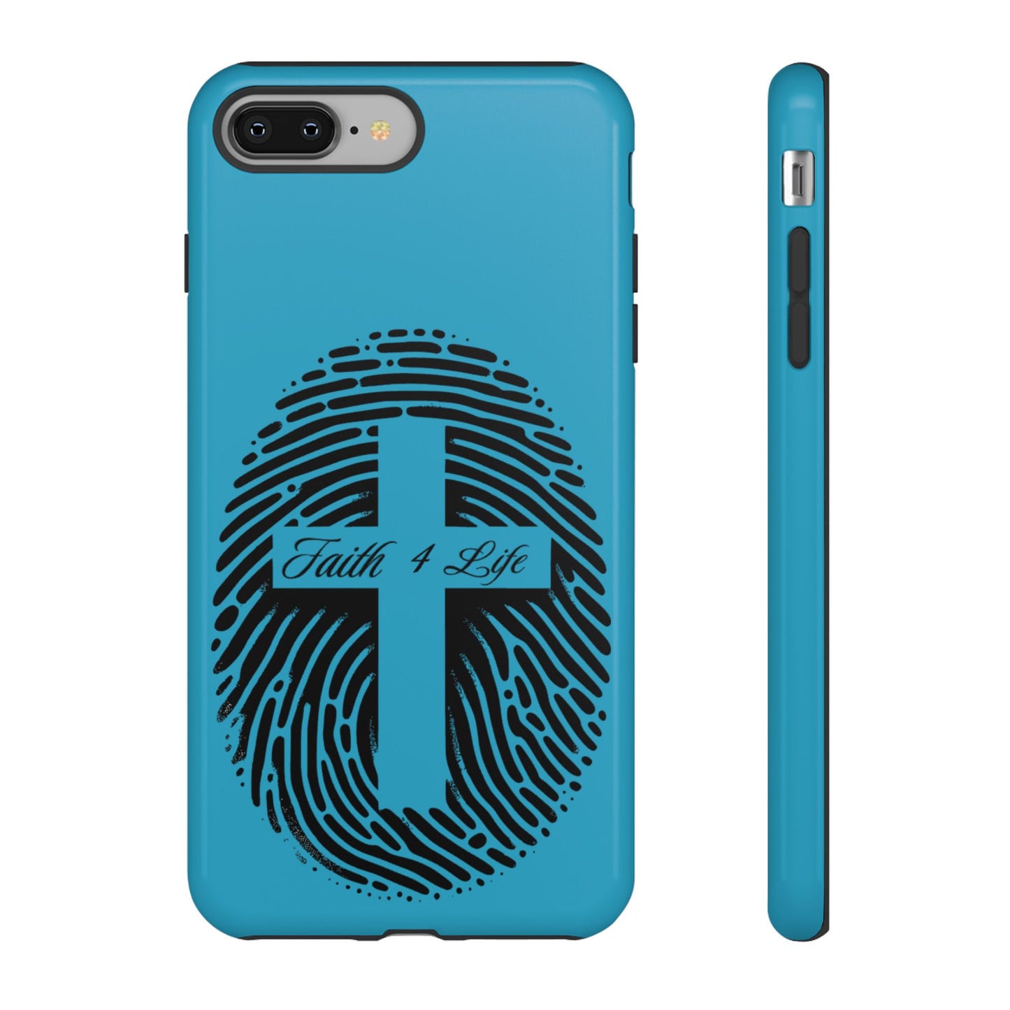 Faith-Inspired Tough Case for Phone, Cross Fingerprint Design, Durable Phone Case, Gift for Believers, Religious Accessory, Christian [...]