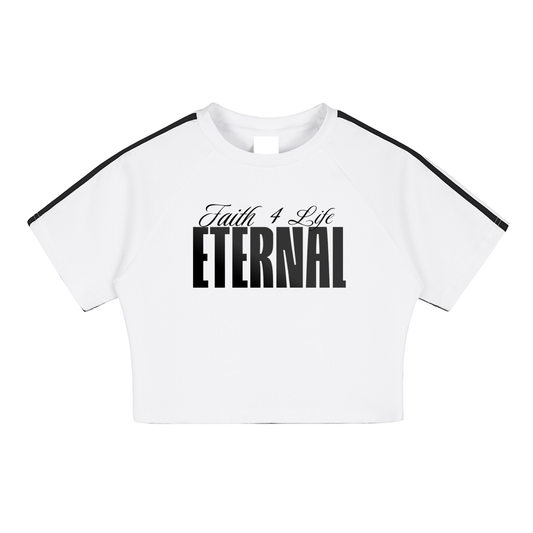 Taped Cooling Performance Crop Top